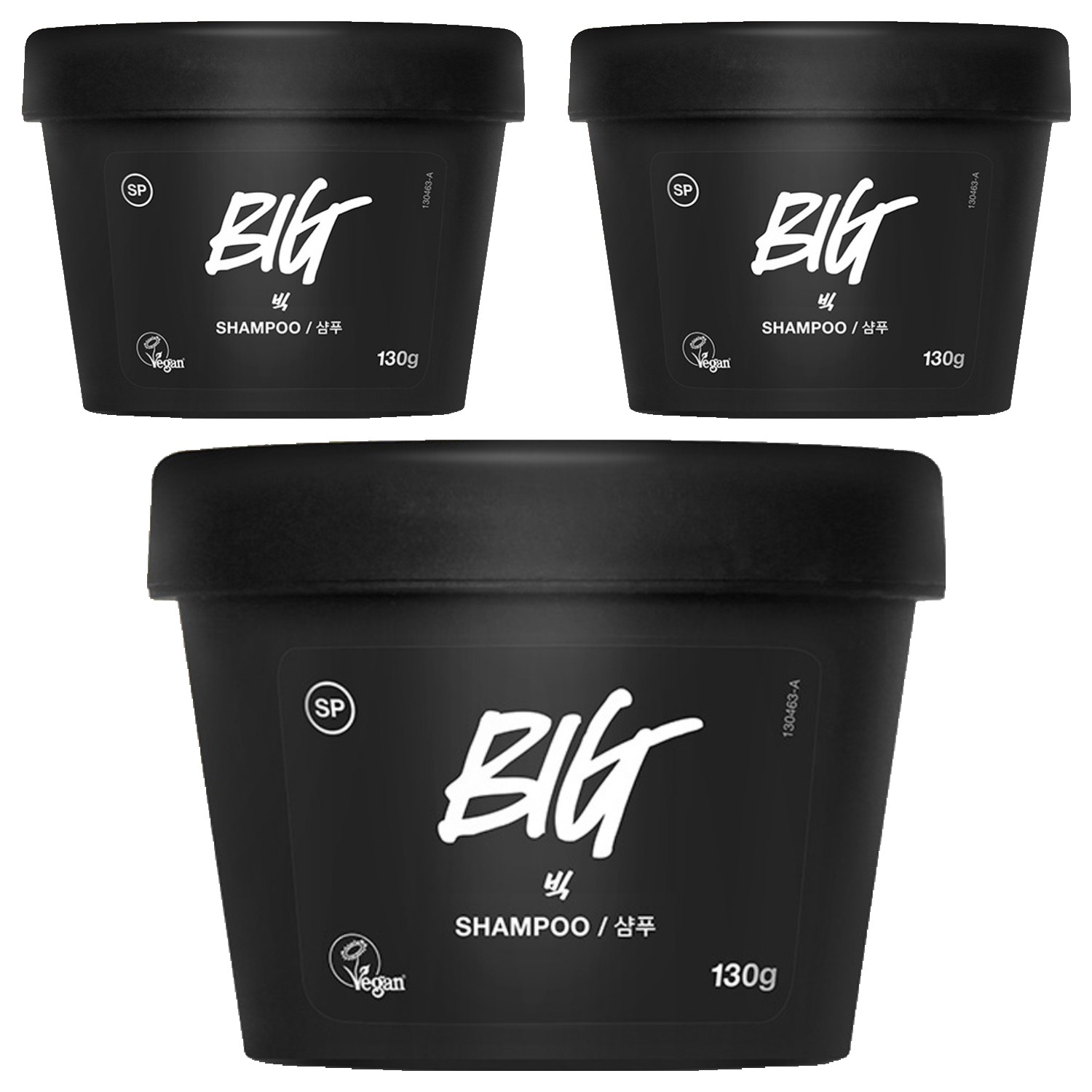 러쉬 빅 샴푸 130g (3개)