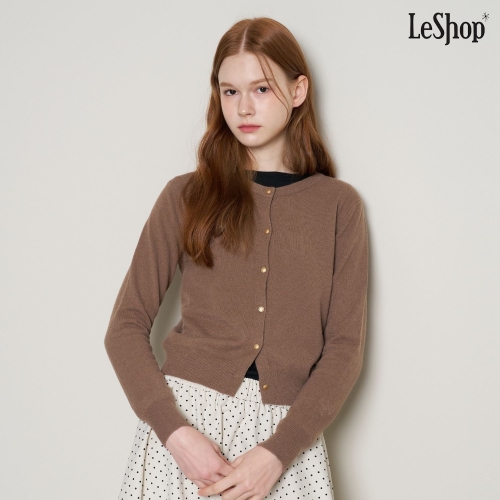 르샵 베이직 골드 버튼 긴팔 가디건 DP3CK012A_이미지