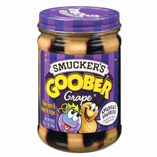 The J.M.SMUCKER COMPANY 스머커스 구버 포도 땅콩버터잼 510g (2개)_이미지