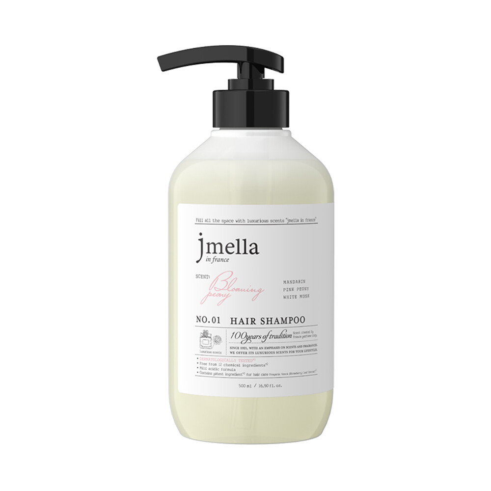 지피클럽 제이멜라 인 프랑스 블루밍 피오니 헤어 샴푸 500ml (15개)_이미지