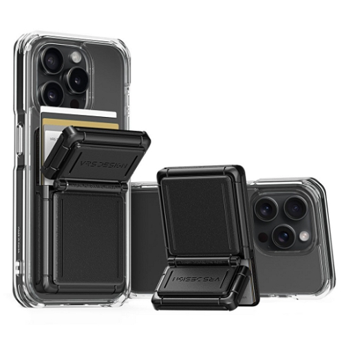 아이스픽 베루스 아이폰15 프로 맥스 디월렛 하이브리드 스퀘어 맥세이프 카드케이스_이미지