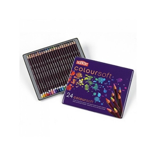 더웬트 소프트컬러 색연필 (24색)_이미지