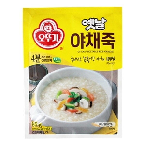 오뚜기 옛날 야채죽 85g (1개)_이미지