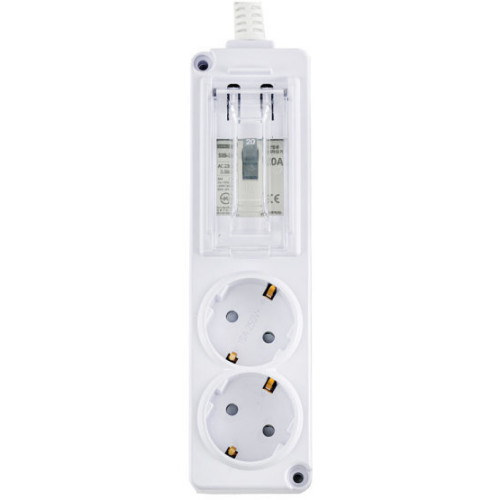 스마트파워탭 2구 16A 배선차단 고용량 멀티탭