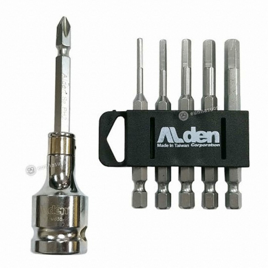 알덴 육각비트 헤드복스 세트 AL2560-1