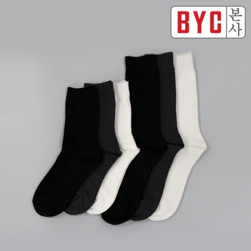 BYC 장목양말 남녀공용 OES1006 -01매입_이미지