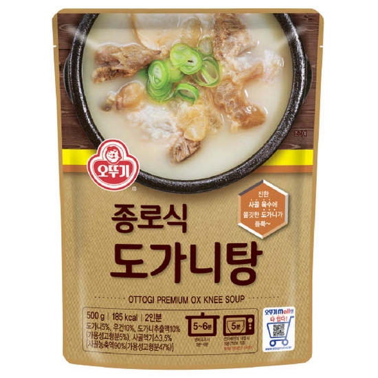 오뚜기 종로식 도가니탕 500g이미지입니다. 누르면 해당 게시물로 새창이동합니다.