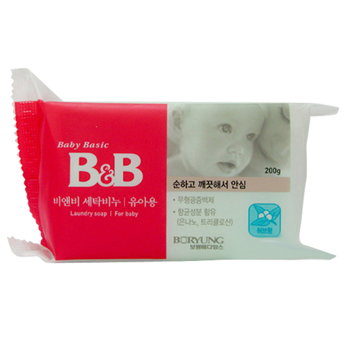  B&B 비앤비 세탁비누 허브향 200g [1개]