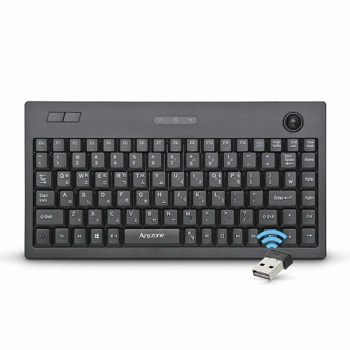 상도아이앤티 ANYZONE AWTK-200 무선 트랙볼 키보드_이미지