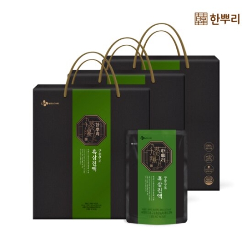 한뿌리 흑삼진액 40ml 24포 (3개)_이미지