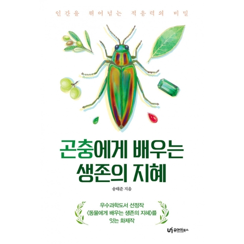 유아이북스 곤충에게 배우는 생존의 지혜 송태준 / 9791163220480_이미지