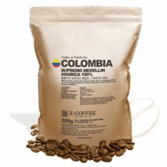 엑스팩토리 콜롬비아 슈프리모 200g (1개)_이미지