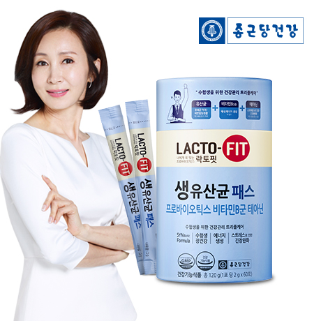  종근당건강 락토핏 생유산균 패스 2g 60포 [3개]