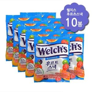 웰치스 웰치스 후르츠스낵 젤리 10봉_이미지