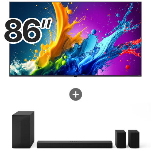 LG전자 QNED 86QNED65TBA (벽걸이+사운드바, S60TR)_이미지