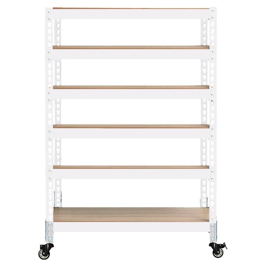 스피드랙 우레탄바퀴 6단 이동식 선반 1200x900 (180cm(높이))_이미지