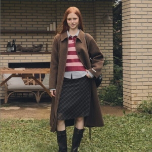 트위 포이텐 발마칸 핸드메이드 롱 코트 스트랩 set TNJCFCT003