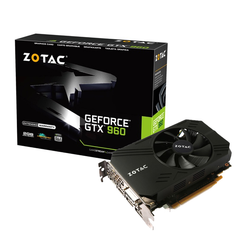 ZOTAC 지포스 GTX960 원탑 사일런서 D5 2GB_이미지