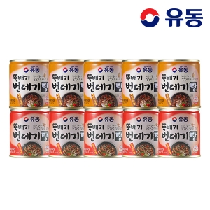 유동 뚝배기 번데기탕 구수한 맛 280g 5개 +얼큰한 맛 280g 5개