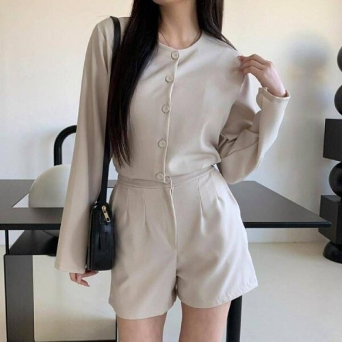  쇼트 조거팬츠 여성조거팬츠 여모바지 슬랙스여성바 WFKHN33