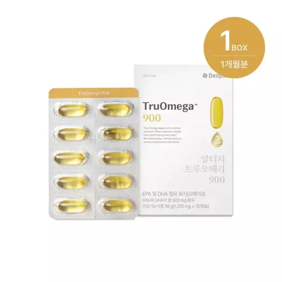 덴프스 알티지 트루오메가 900 1200mg 30캡슐 (12개)_이미지