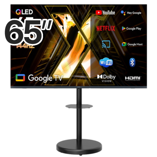 이노스 X65 PRO QLED 퀀텀 스마트 Ai 구글 3.0 이동형 패키지_이미지