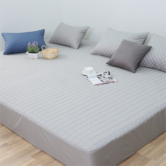 아이닉스 순면 패밀리침대 매트리스커버 (싱글 S+슈퍼싱글 SS)_이미지