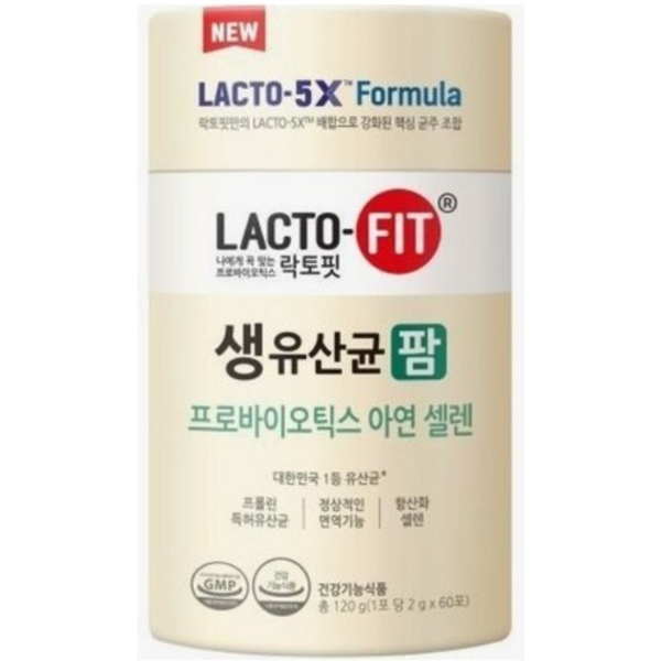 종근당건강 락토핏 5X 생유산균 팜 2g 60포 (6개)_이미지