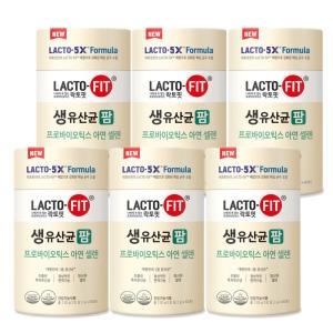 종근당건강 락토핏 5X 생유산균 팜 2g 60포 (6개)
