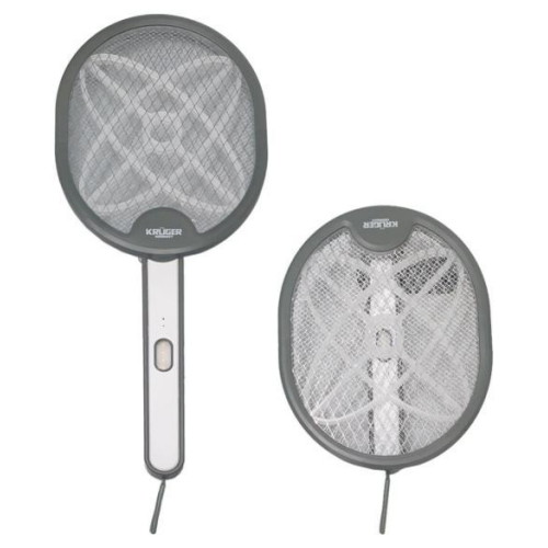 벽걸이 전격포충기 겸용 2in1 전기모기채