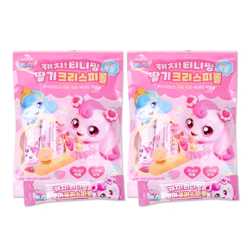 캐치티니핑 딸기맛 크리스피롤 150g