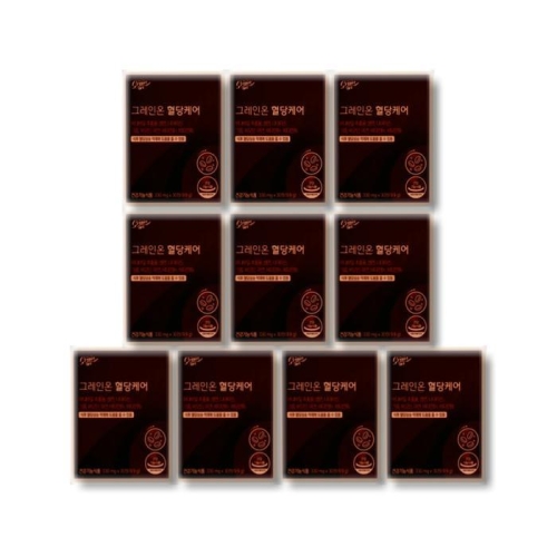 그레인온 혈당케어 330mg 30정 (10개)_이미지