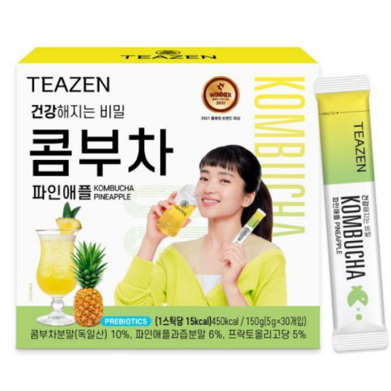 티젠 콤부차 파인애플 30T (5개)_이미지