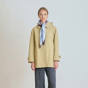 캐리스노트 클래식 하프 트렌치 코트 CNEFCT001BE 52975_5010028332_이미지