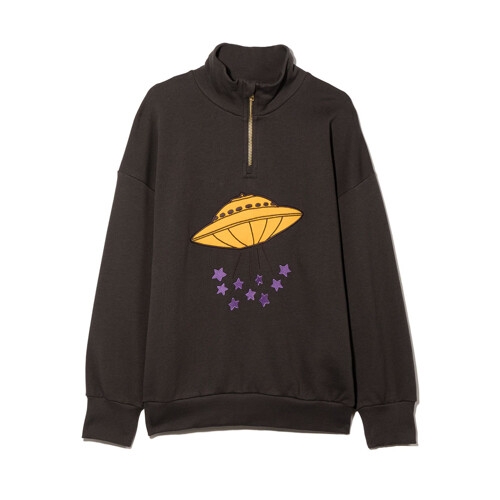 미니로디니 키즈 <b>UFO</b> 자수 반집업 블랙 2212014 099