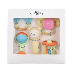 서양네트웍스 블루독베이비 B B YE 티티친환경딸랑이세트 45970BHD02 선물/인형/딸랑이