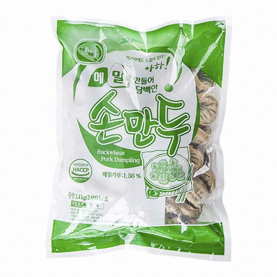 아하식품 메밀 손만두 1.4kg (1개)_이미지