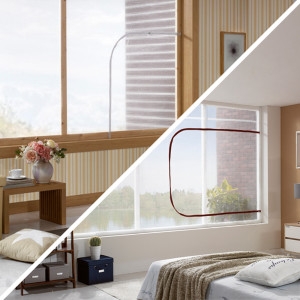 에어캡 베란다용 방풍비닐 소 단열 뽁뽁이 지퍼식 창문 방풍막 외풍차단 바람막이 커튼