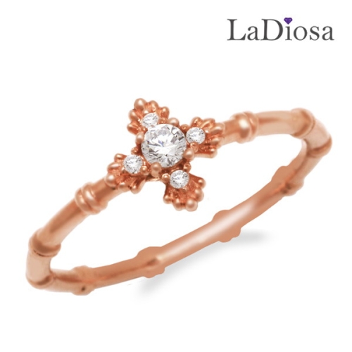 14K 라디오사 묵주반지 LK14JJ-10291R