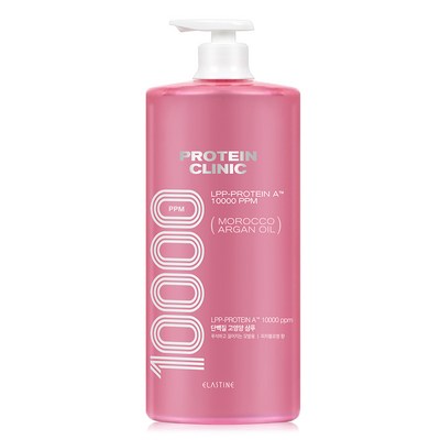 엘라스틴 프로틴클리닉 10000 단백질 고영양 샴푸 피치블로썸향 1500ml