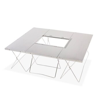 코베아 캠핑 와일드 STS <b>테이블</b> <b>IGT</b> 2유닛 스테인리스 KEC19FA-05