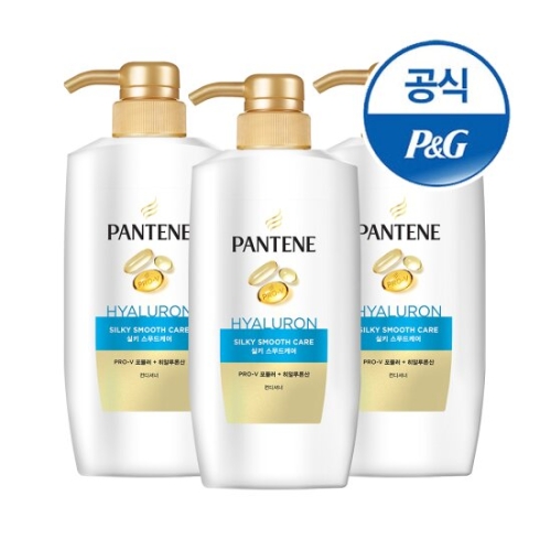 한국P&G 팬틴 실키 스무드 컨디셔너 750ml (3개)_이미지