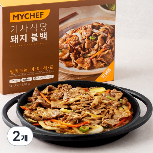 기사식당 돼지 불백 664g
