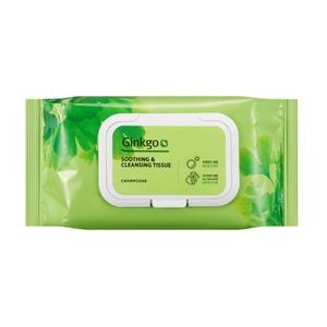 참존 징코 수딩 앤 클렌징 티슈 70매 (2팩)_이미지