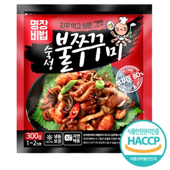 명장비법 숙성 불 쭈꾸미 300g (2개)