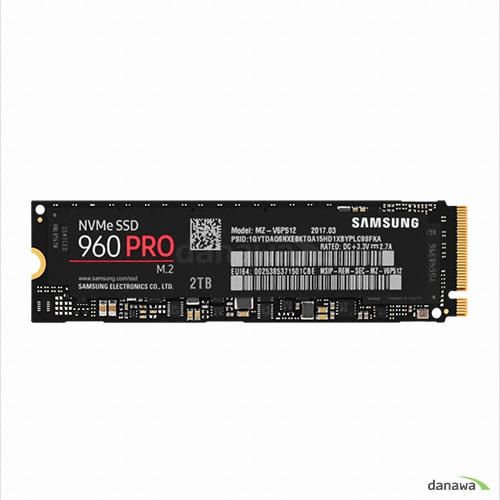 삼성전자 960 PRO M.2 NVMe 해외구매 (2TB)_이미지