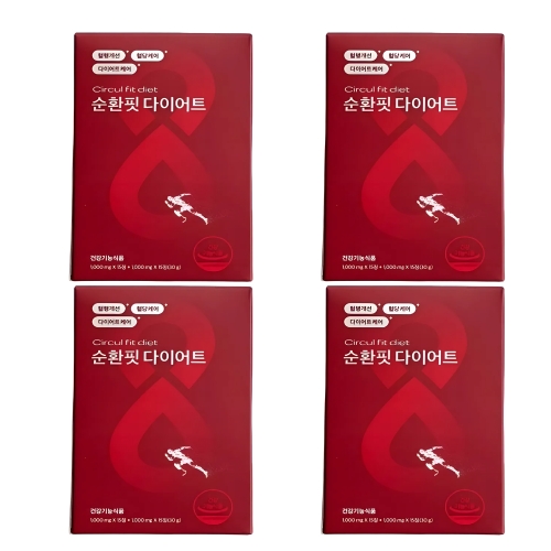 큐레이터스 순환핏 다이어트 30정 (4개)