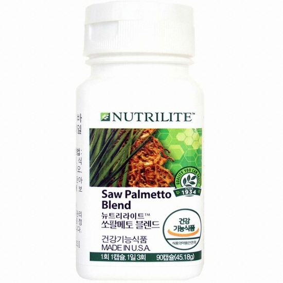 뉴트리라이트 쏘팔메토 블렌드 90캡슐 (1개)_이미지
