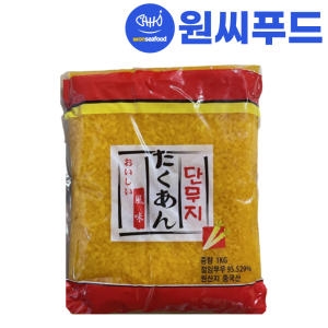  하나 샌기리다이꽁 단무지 1kg