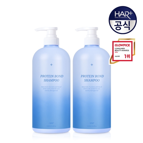 헤어플러스 단백질 본드 샴푸 1000ml (2개)